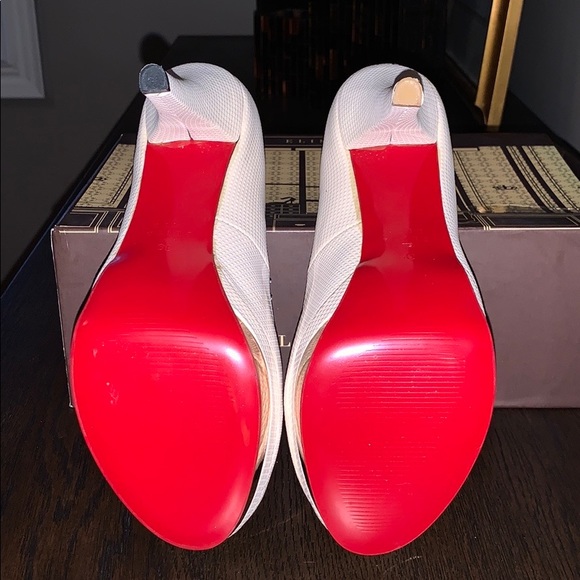 Elisa Litz Heels with Red Soles - Picture 2 of 5